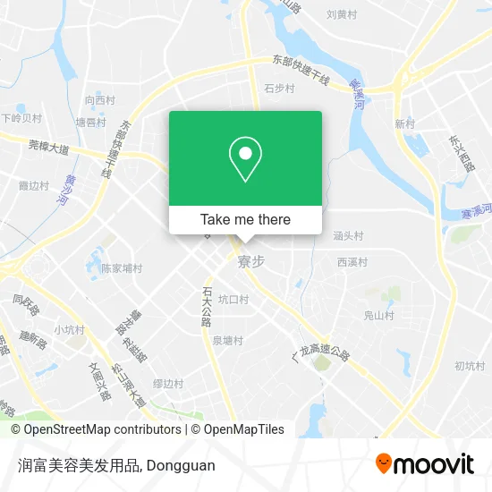 润富美容美发用品 map