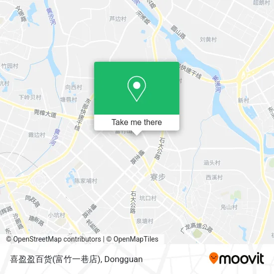 喜盈盈百货(富竹一巷店) map