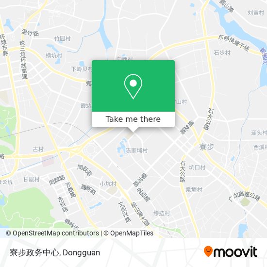 寮步政务中心 map