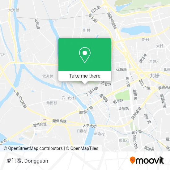 虎门寨 map