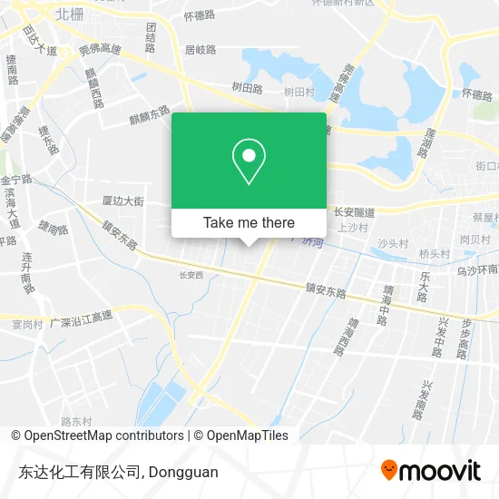 东达化工有限公司 map