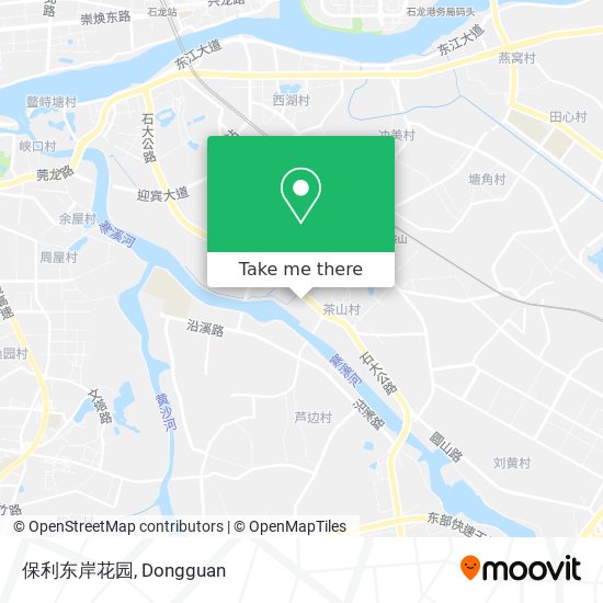 保利东岸花园 map