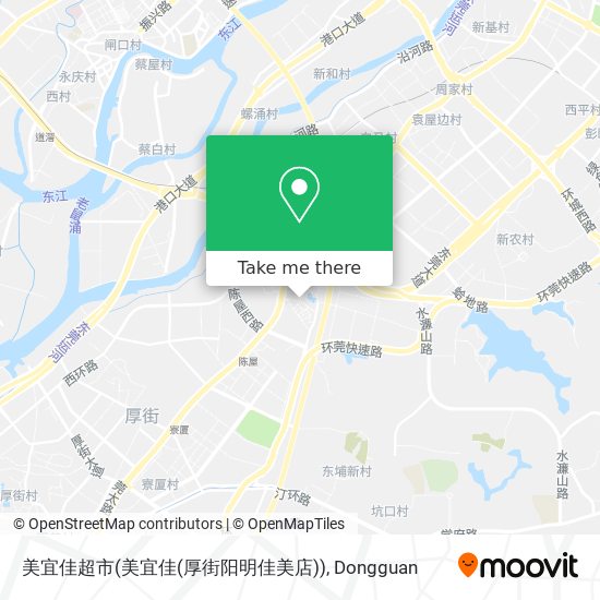 美宜佳超市(美宜佳(厚街阳明佳美店)) map