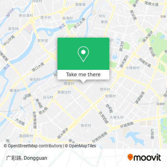 广彩路 map