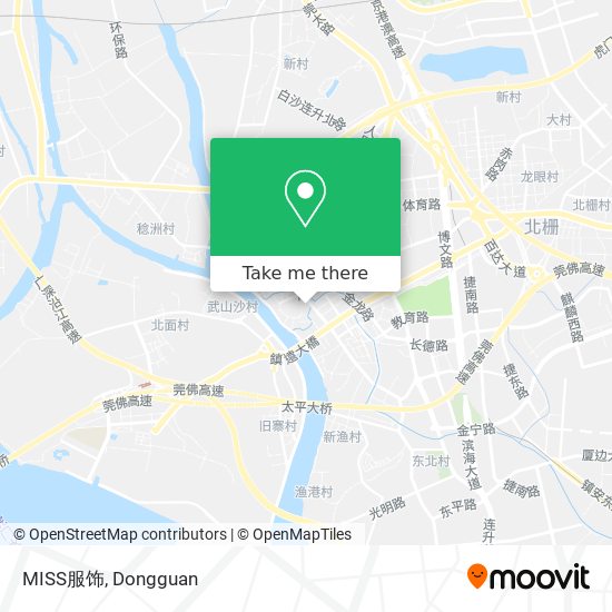 MISS服饰 map