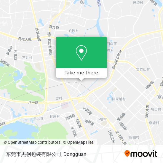 东莞市杰创包装有限公司 map