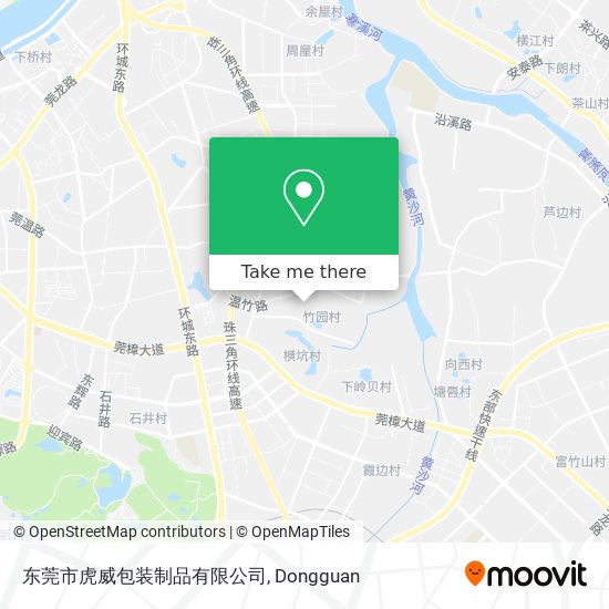 东莞市虎威包装制品有限公司 map