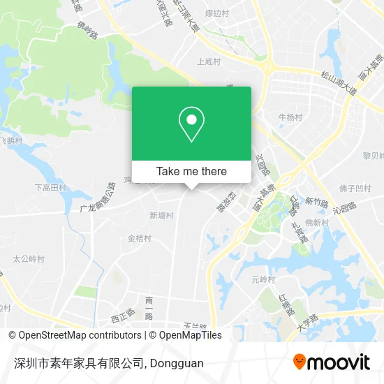 深圳市素年家具有限公司 map