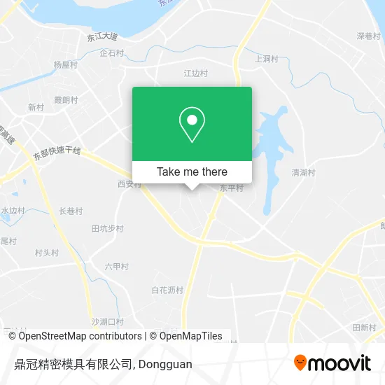 鼎冠精密模具有限公司 map