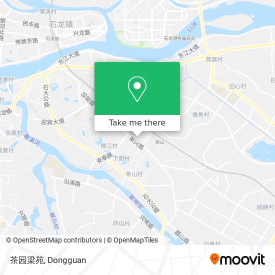茶园梁苑 map