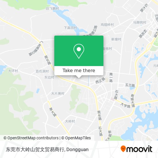 东莞市大岭山贺文贸易商行 map