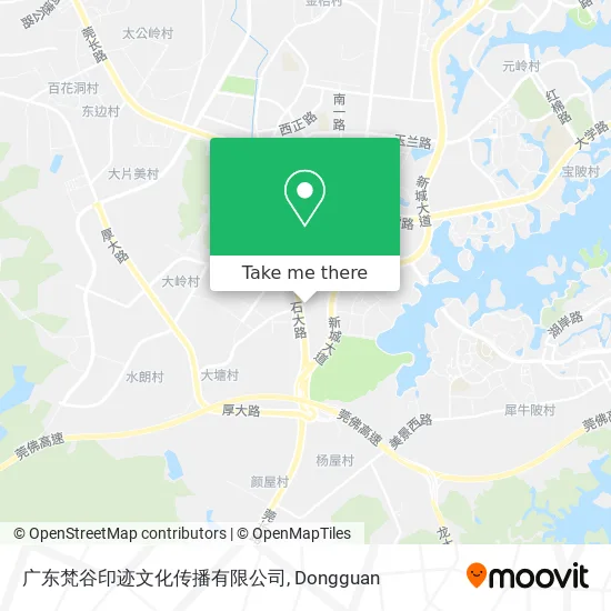 广东梵谷印迹文化传播有限公司 map