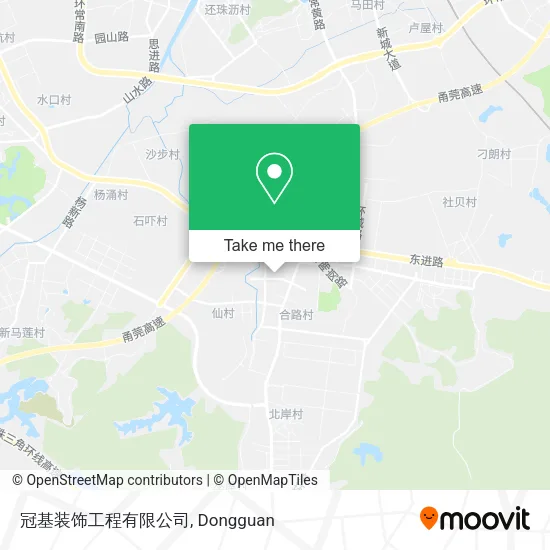 冠基装饰工程有限公司 map
