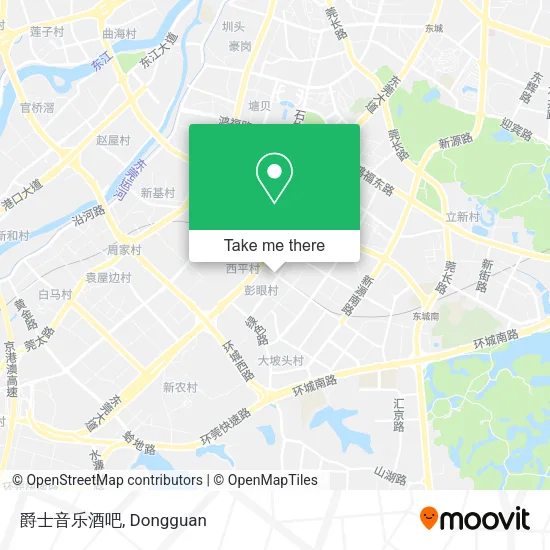 爵士音乐酒吧 map