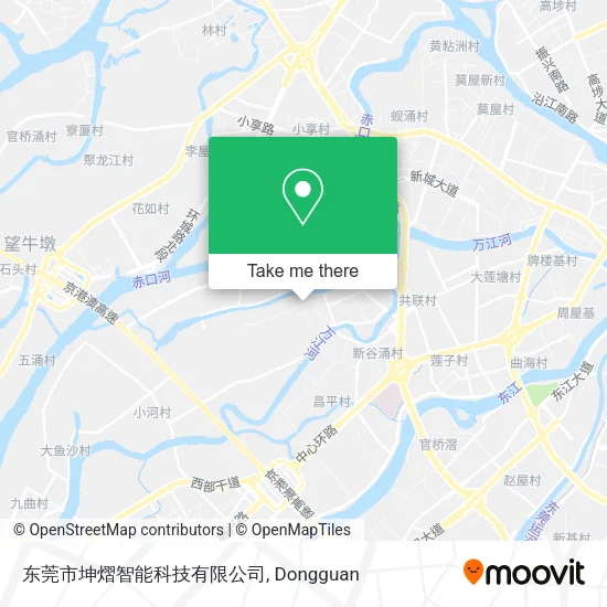 东莞市坤熠智能科技有限公司 map