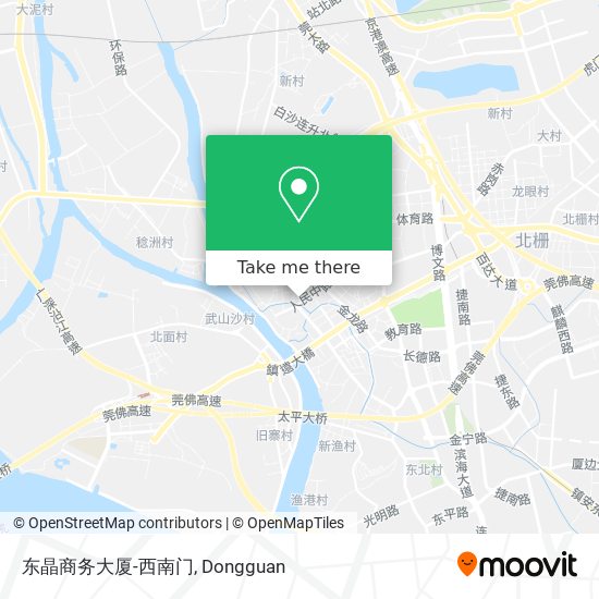 东晶商务大厦-西南门 map