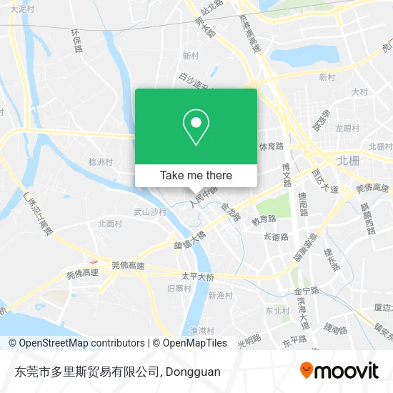 东莞市多里斯贸易有限公司 map
