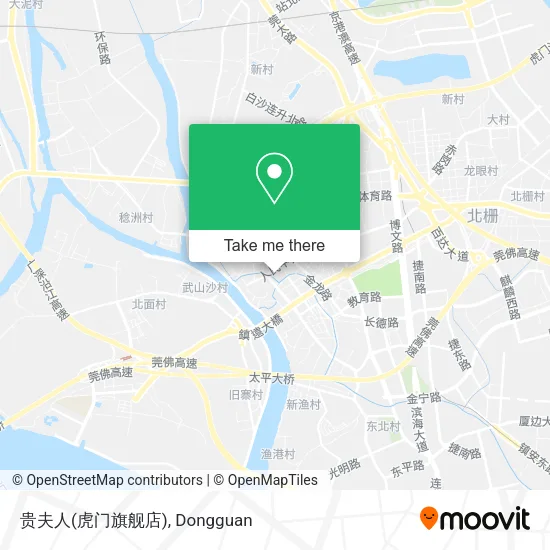 贵夫人(虎门旗舰店) map