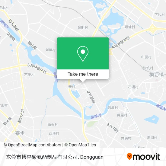 东莞市博昇聚氨酯制品有限公司 map