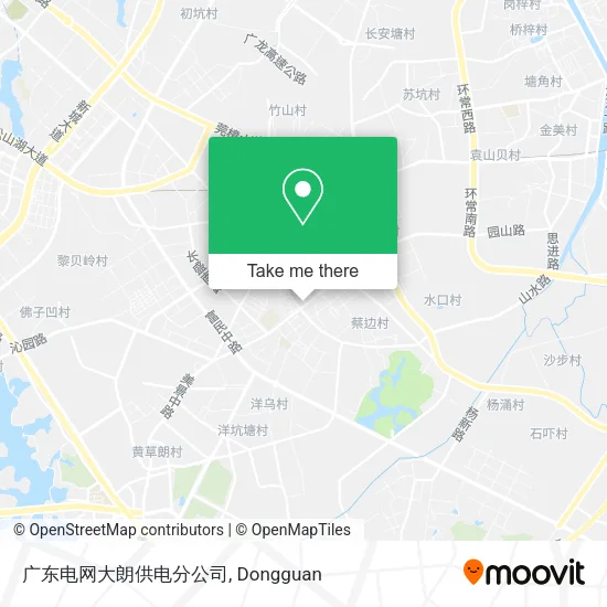 广东电网大朗供电分公司 map