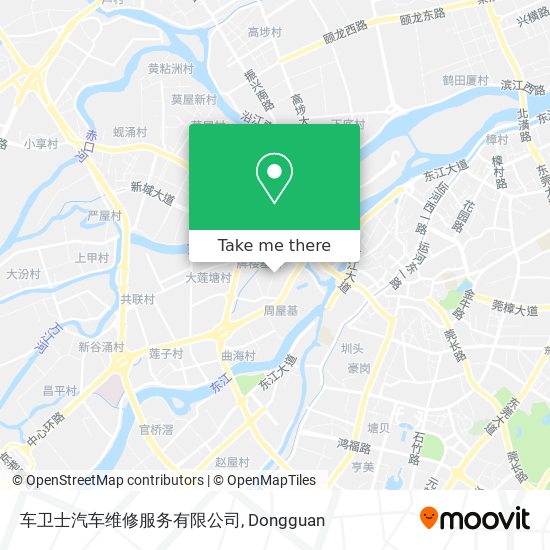 车卫士汽车维修服务有限公司 map