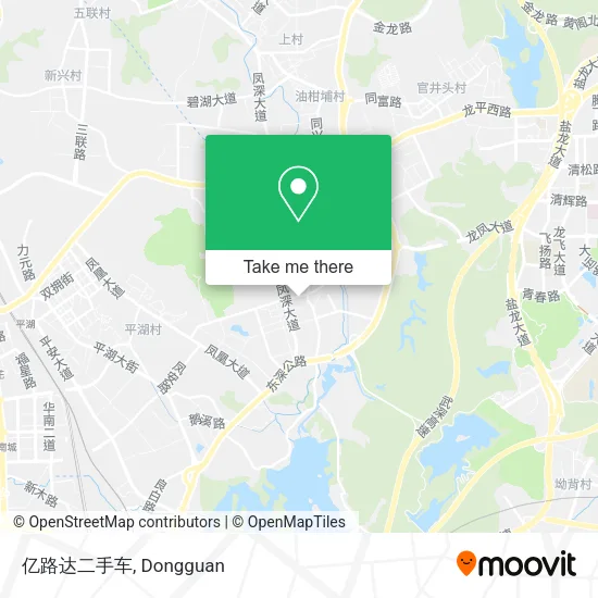 亿路达二手车 map