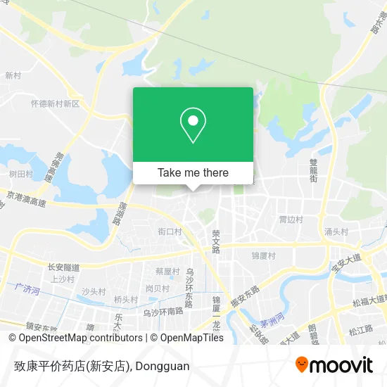 致康平价药店(新安店) map