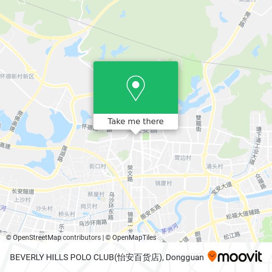 BEVERLY HILLS POLO CLUB(怡安百货店) map