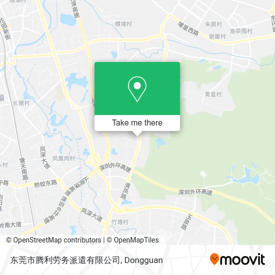东莞市腾利劳务派遣有限公司 map