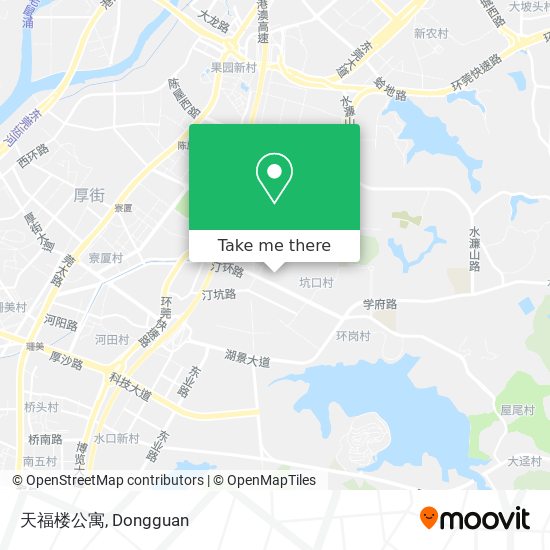 天福楼公寓 map