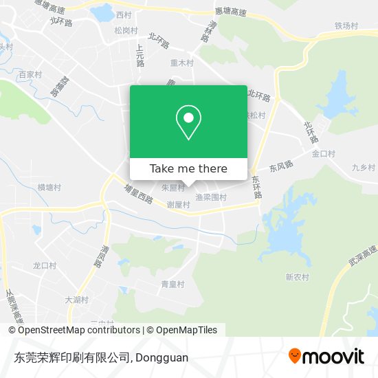 东莞荣辉印刷有限公司 map