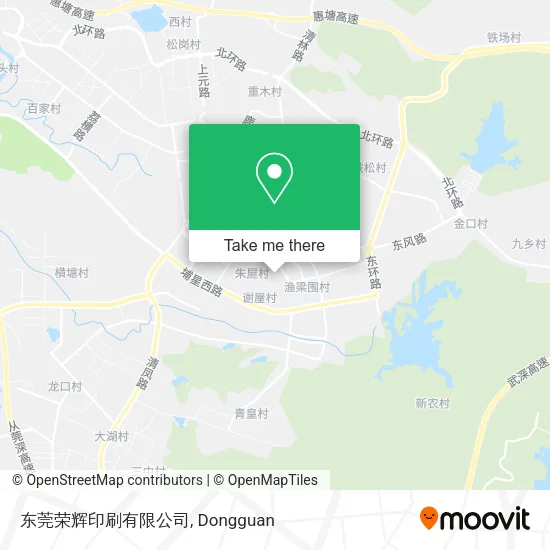 东莞荣辉印刷有限公司 map
