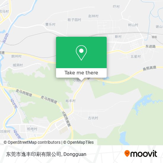 东莞市逸丰印刷有限公司 map