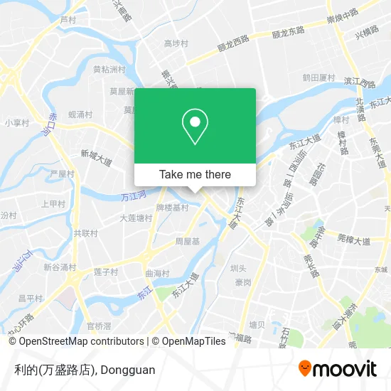 利的(万盛路店) map