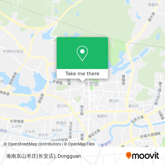 海南东山羊庄(长安店) map