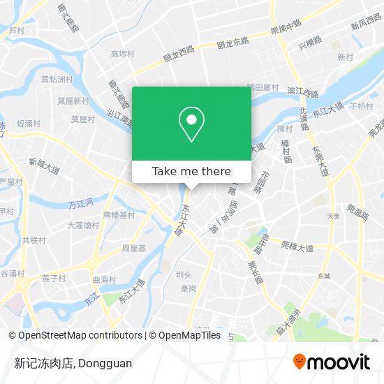 新记冻肉店 map