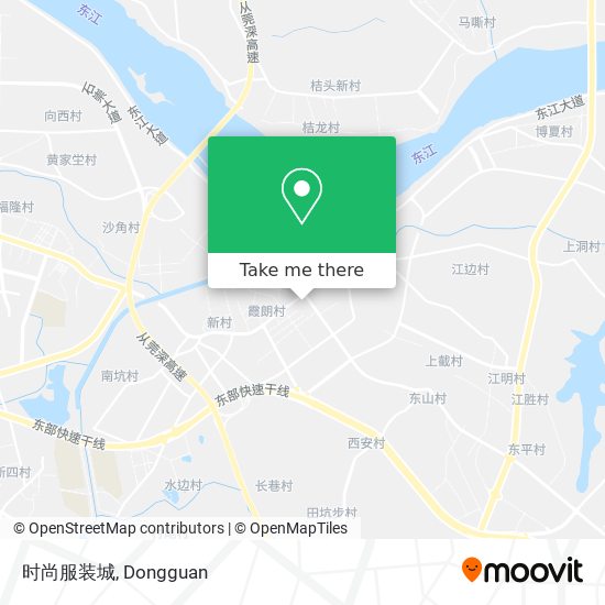 时尚服装城 map