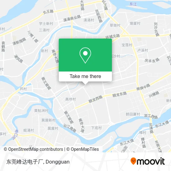 东莞峰达电子厂 map