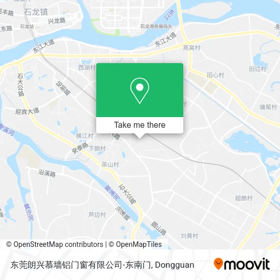 东莞朗兴慕墙铝门窗有限公司-东南门 map