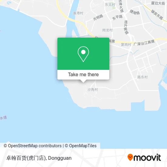 卓翰百货(虎门店) map