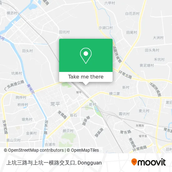 上坑三路与上坑一横路交叉口 map