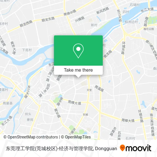 东莞理工学院(莞城校区)-经济与管理学院 map