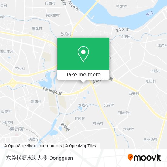 东莞横沥水边大楼 map