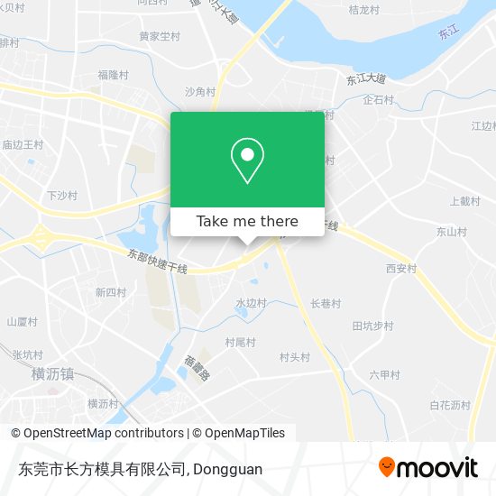 东莞市长方模具有限公司 map