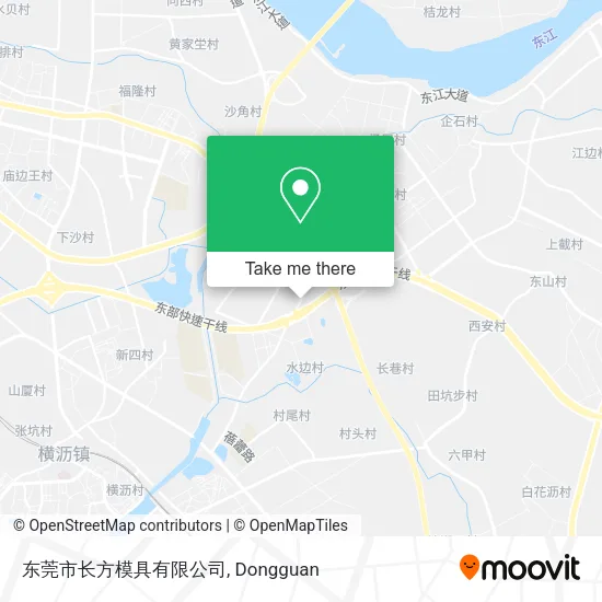 东莞市长方模具有限公司 map