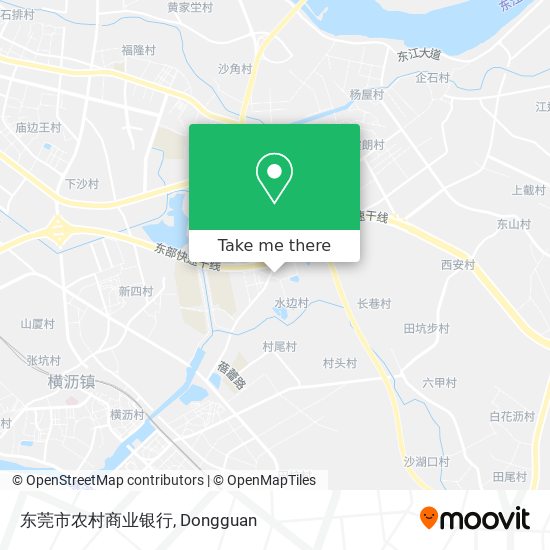 东莞市农村商业银行 map
