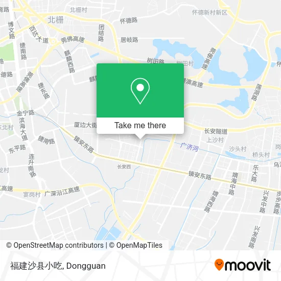 福建沙县小吃 map
