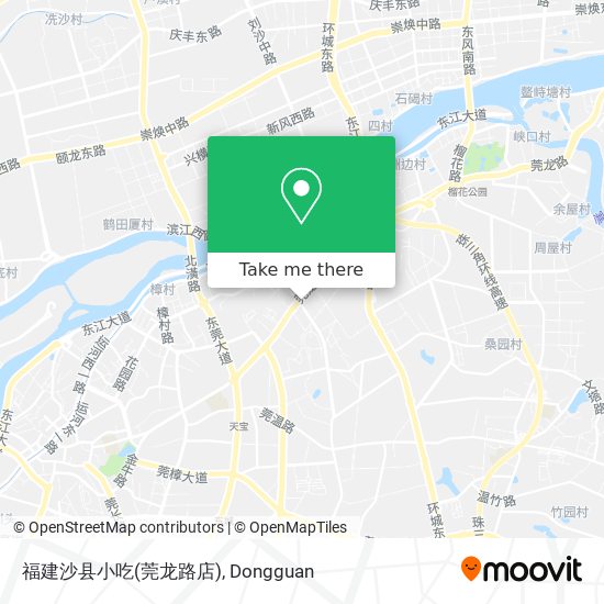 福建沙县小吃(莞龙路店) map