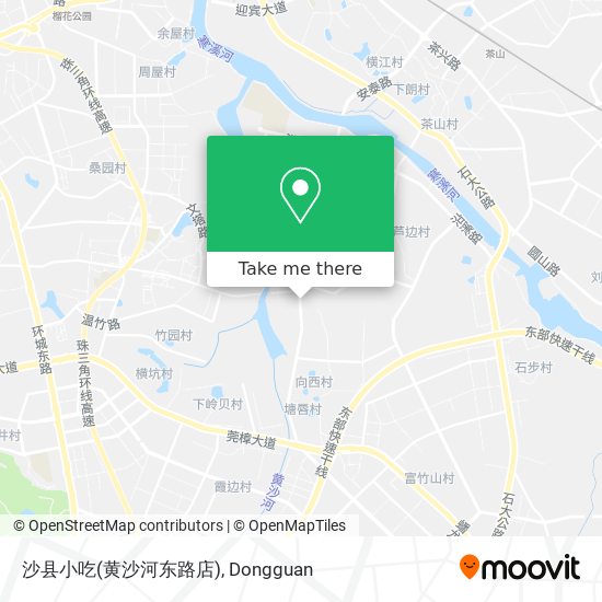 沙县小吃(黄沙河东路店) map
