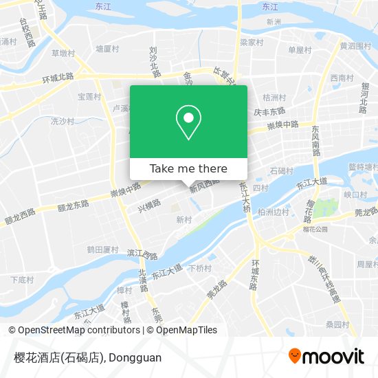樱花酒店(石碣店) map